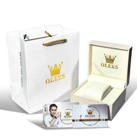 Caja de reloj para hombres elegante y funcional