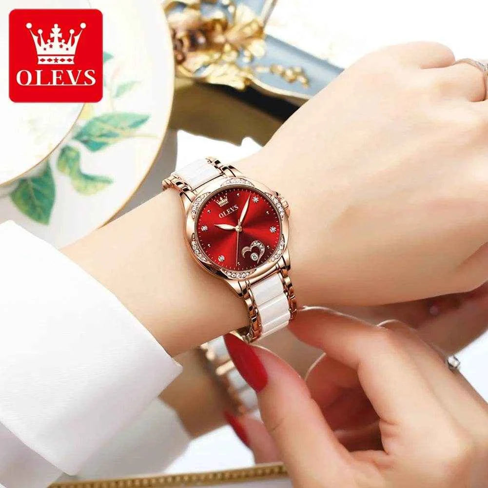 OLEVS 6631 - Reloj Elegante para Mujer de Estilo Sofisticado