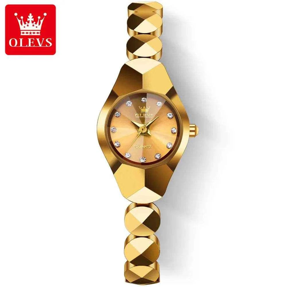 Reloj OLEVS 7007 Mujer: Elegancia Clásica en Acero Inoxidable para Cada Ocasión
