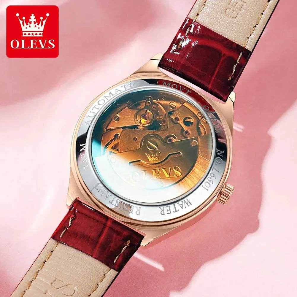 Reloj OLEVS Mujer Acero Inoxidable – Elegancia y Estilo Atemporal para la Mujer Moderna