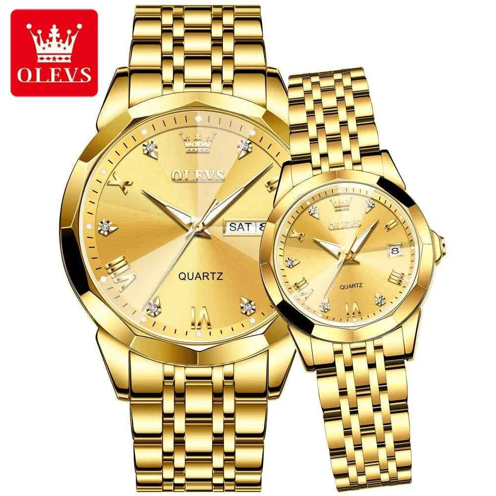 OLEVS 9931 Set de Relojes para Parejas: Elegancia y Confort en OLEVS Relojes para Parejas