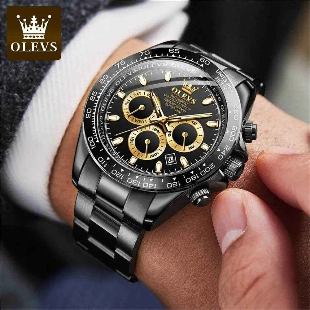 Reloj OLEVS automático hombre 6638 - Elegancia y precisión en cada movimiento