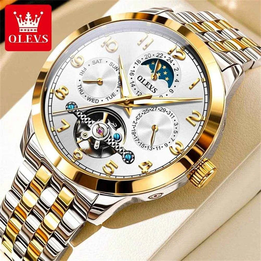 Reloj OLEVS automático para hombre – Elegancia y precisión en tu muñeca