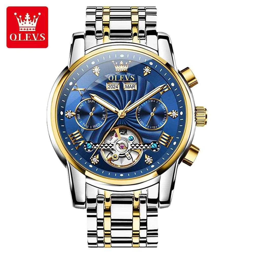 Reloj OLEVS 7088 Hombre Elegante | El Reloj OLEVS Hombre Elegante que Combina Estilo y Precisión