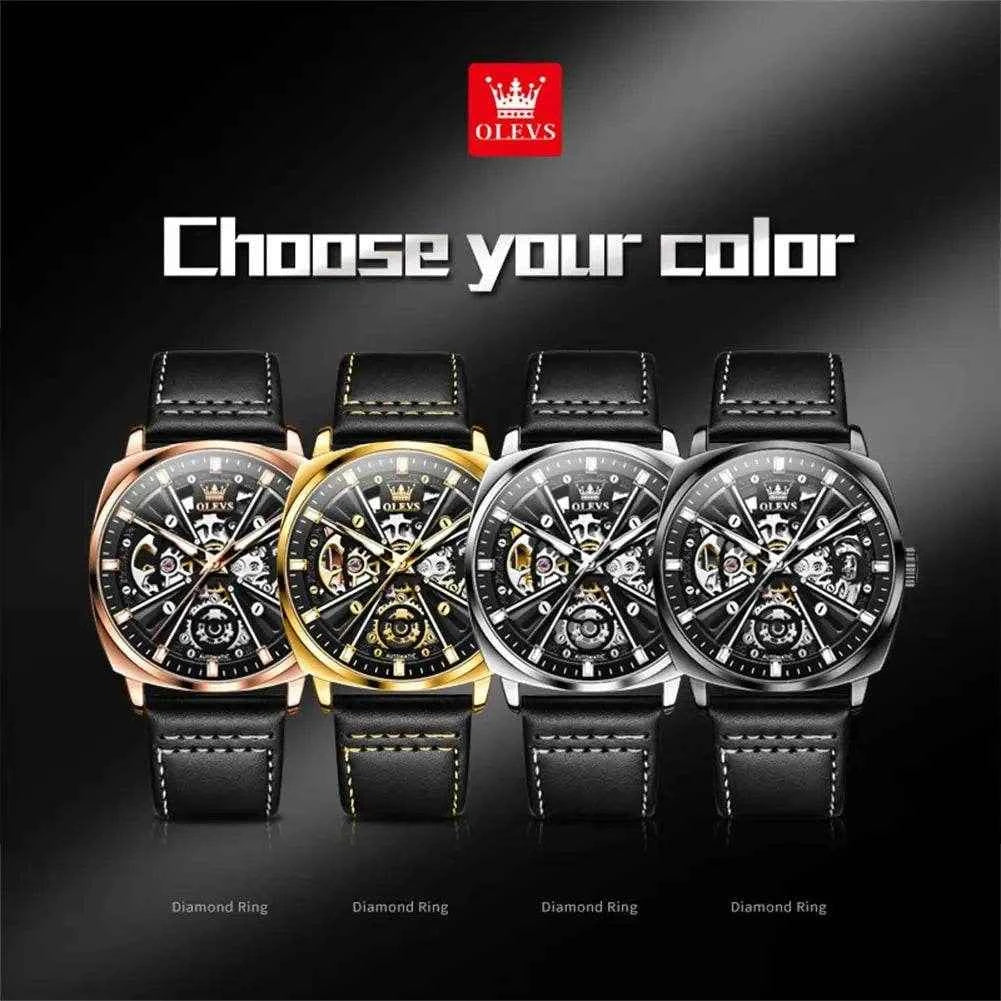 OLEVS 6685 Reloj de lujo para hombre - Elegancia y Estilo Atemporal en Reloj de lujo OLEVS 6685