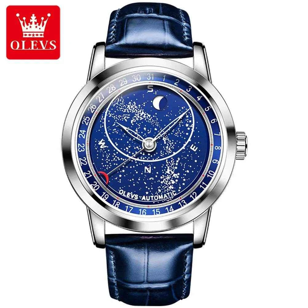 Reloj OLEVS de lujo 9923 para Hombres – Acero Inoxidable y Diseño Elegante