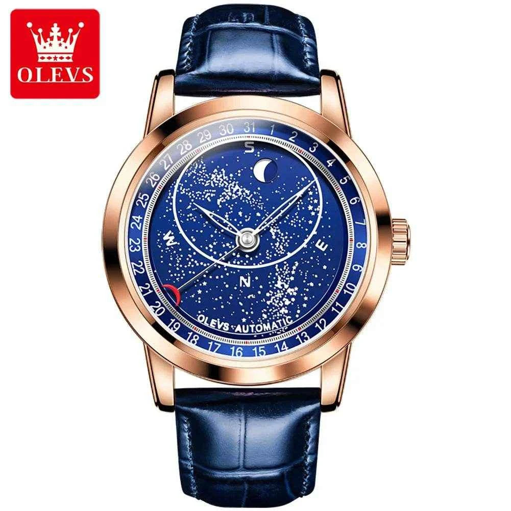 Reloj OLEVS de lujo 9923 para Hombres – Acero Inoxidable y Diseño Elegante