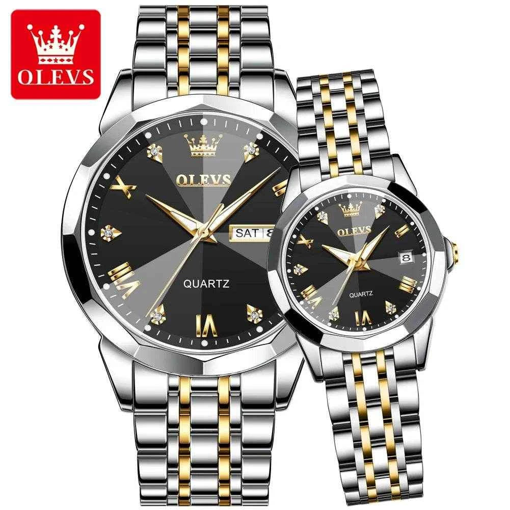 OLEVS 9931 Set de Relojes para Parejas: Elegancia y Confort en OLEVS Relojes para Parejas