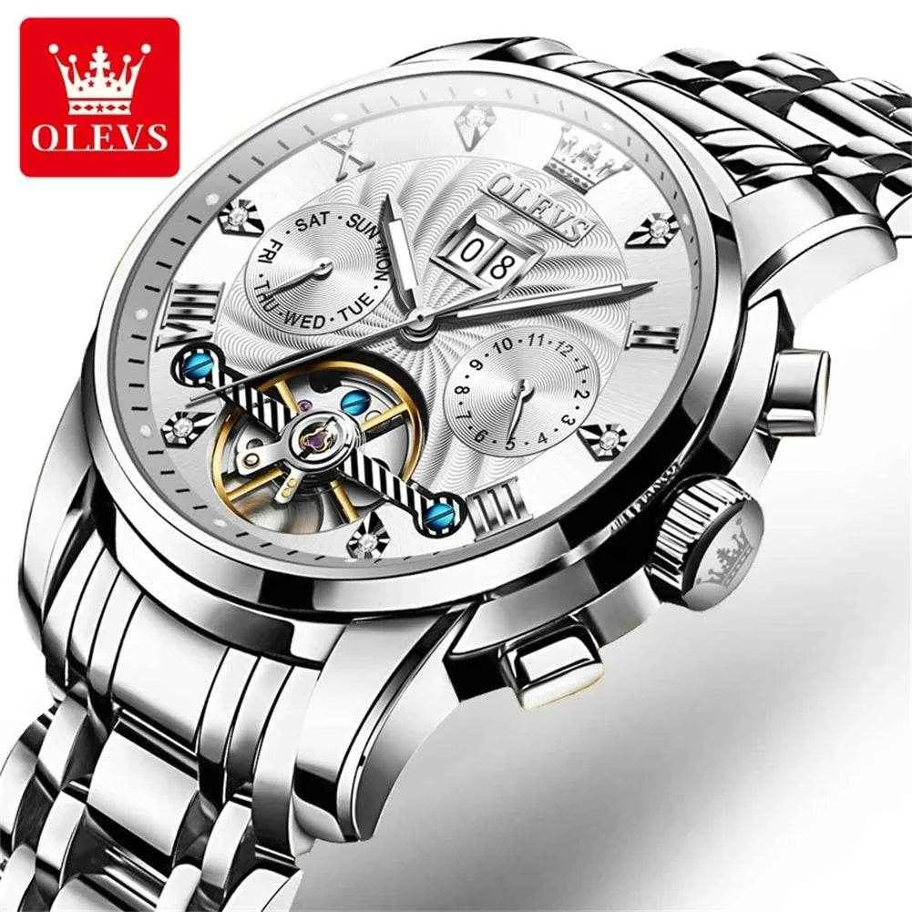Reloj de lujo hombres OLEVS 9910 - Estilo y Elegancia para Cada Ocasión