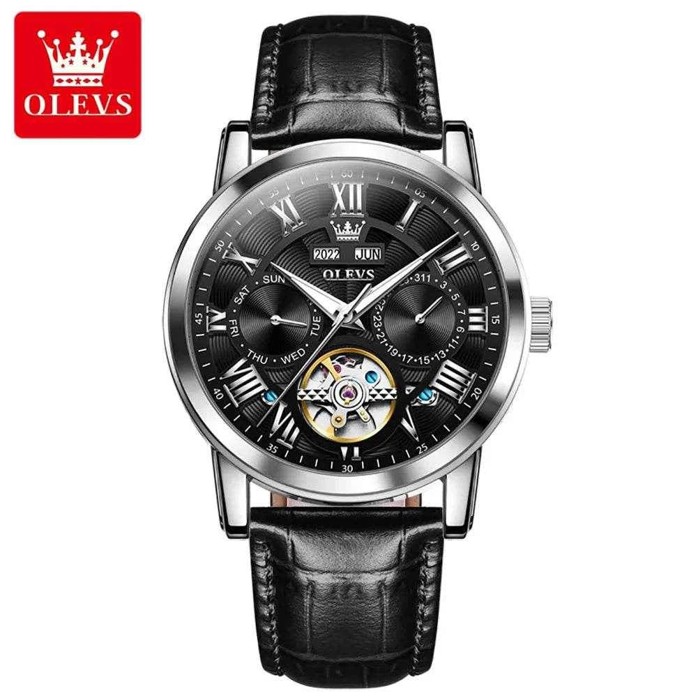 Reloj de lujo OLEVS 6668 para hombre - Elegancia y Estilo Atemporal