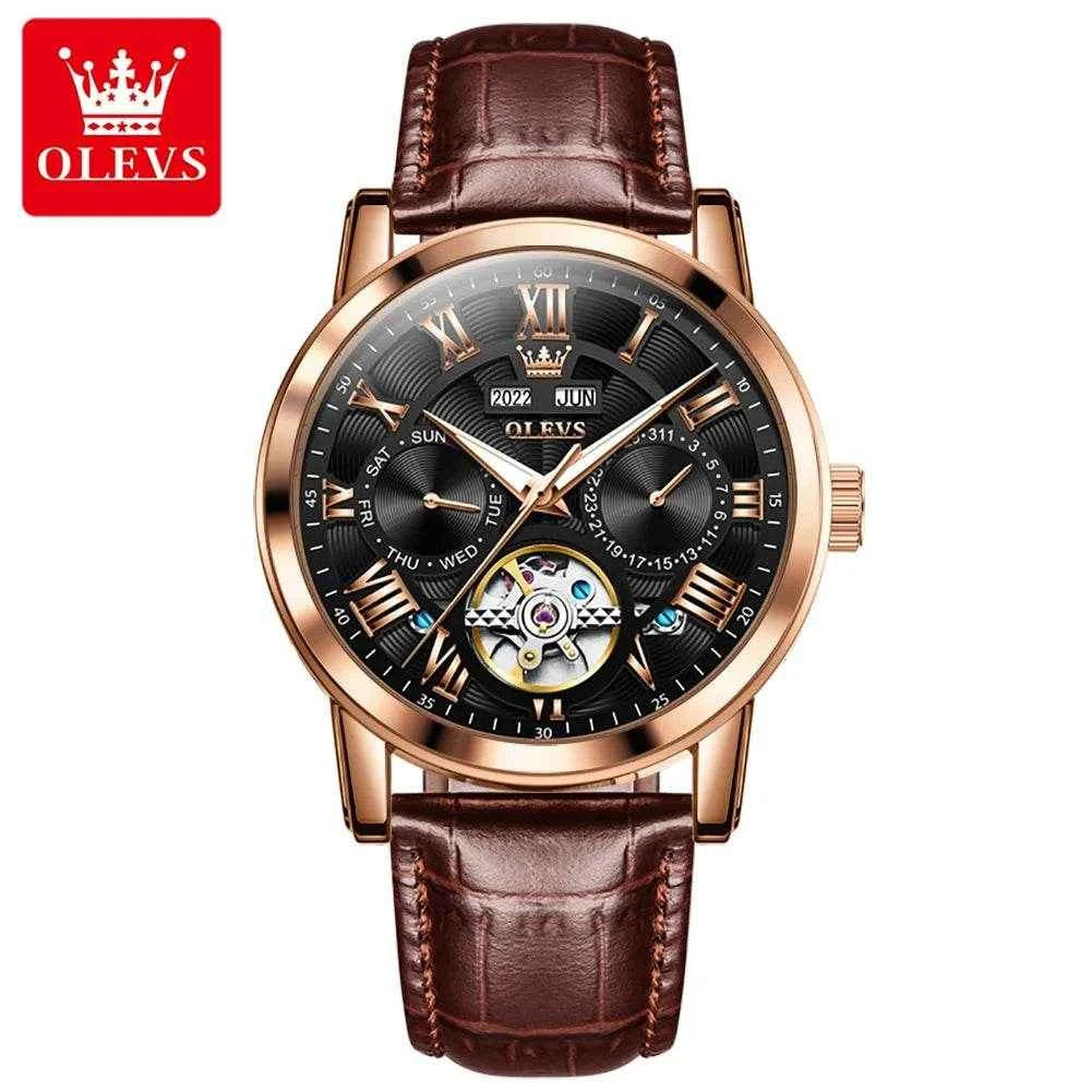 Reloj de lujo OLEVS 6668 para hombre - Elegancia y Estilo Atemporal
