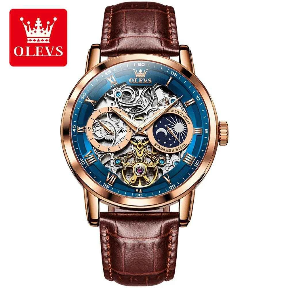 Reloj de lujo OLEVS 6670 - Elegancia y estilo superior para hombres