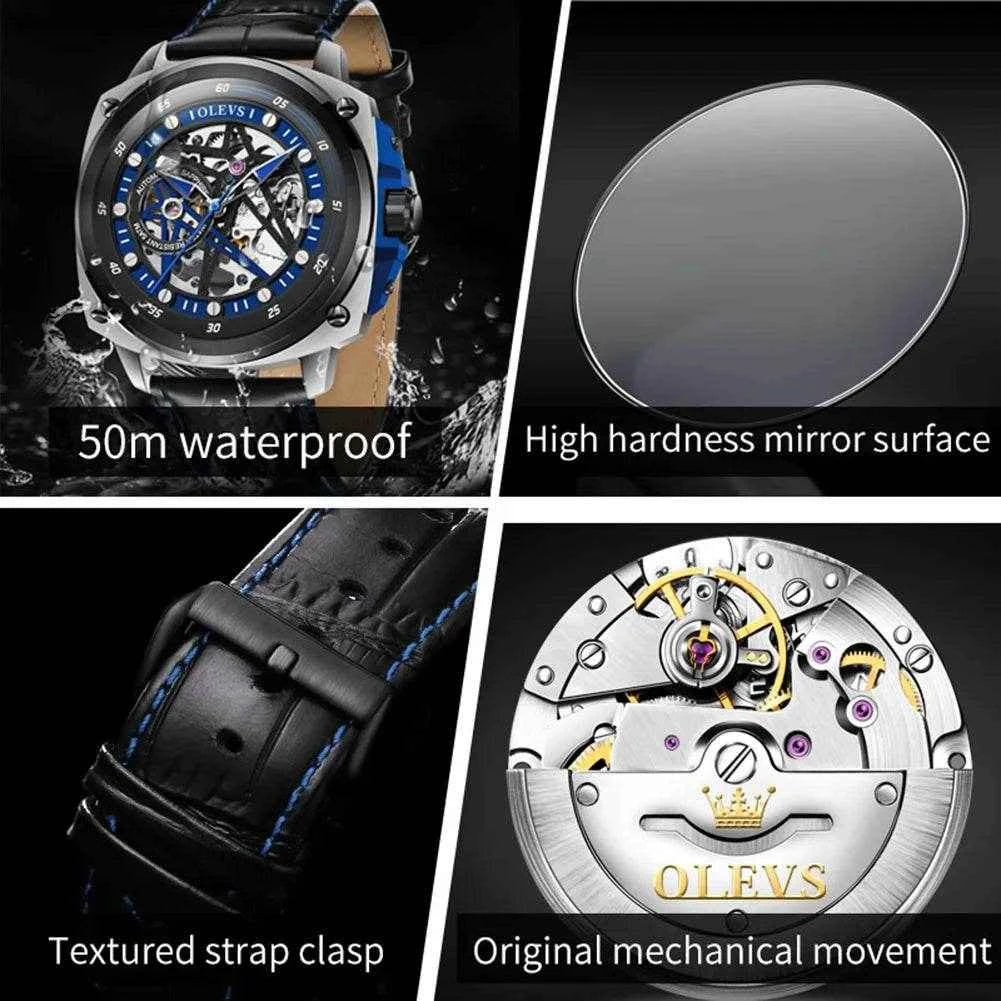 Reloj Deportivo OLEVS 6682: Estilo Activo y Moderno para tu Día a Día