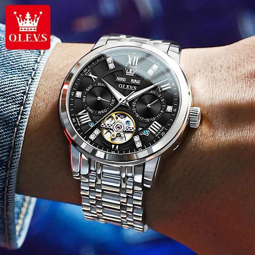 Reloj OLEVS 6701 Hombre – Combinación Perfecta de Elegancia Clásica y Estilo Moderno