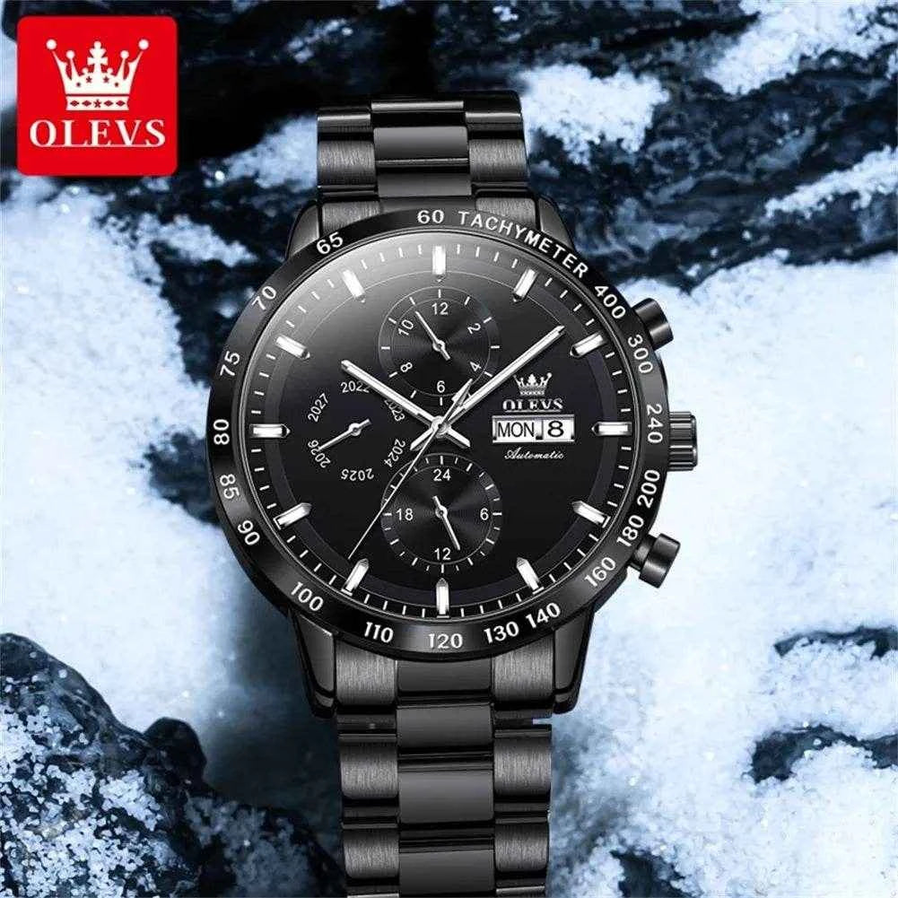 Reloj OLEVS 6683 Hombre Lujo Clásico y Resistente al Agua