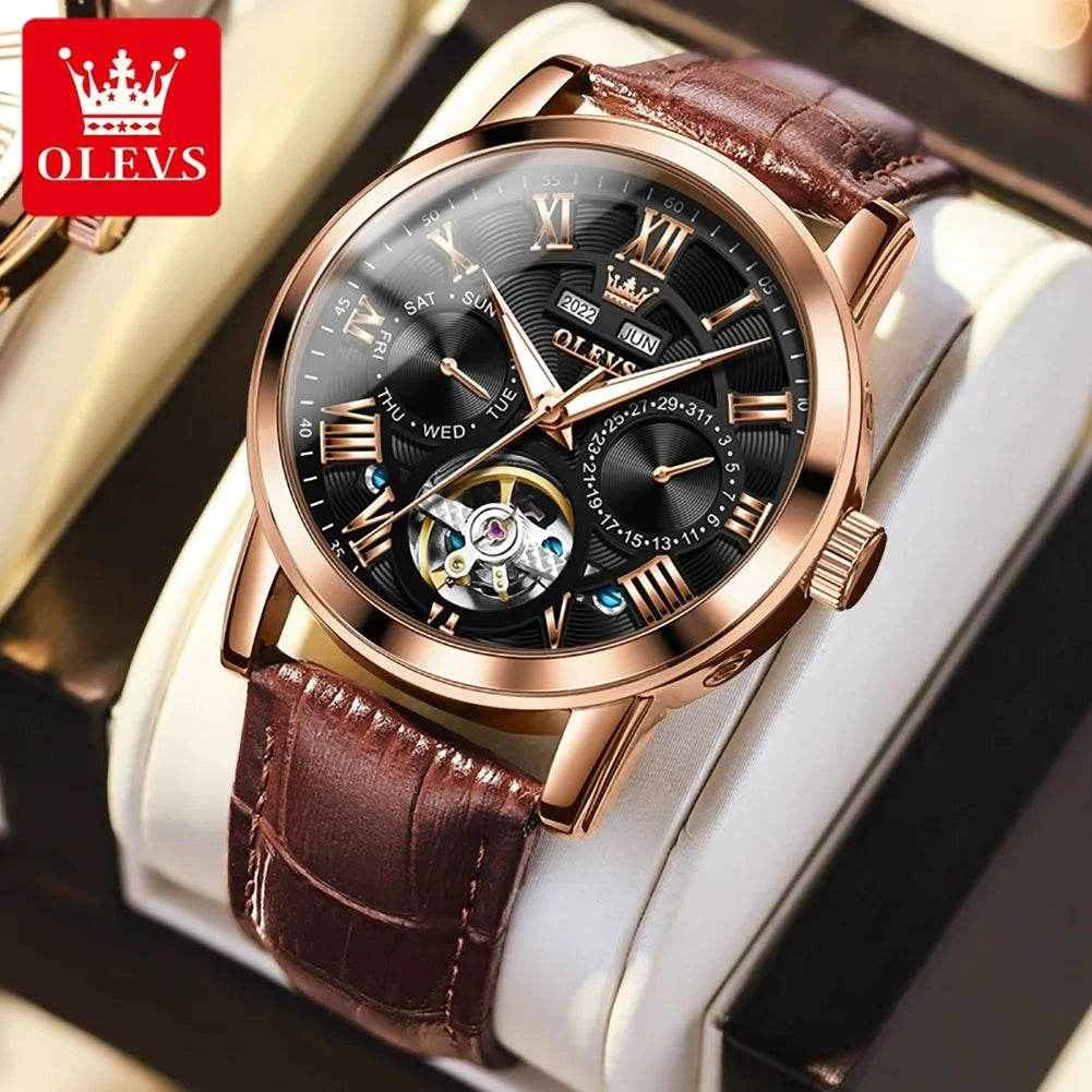 Reloj de lujo OLEVS 6668 para hombre - Elegancia y Estilo Atemporal