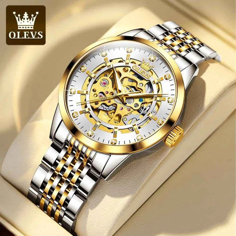 OLEVS 9920 - Reloj de lujo para hombre elegante y sofisticado