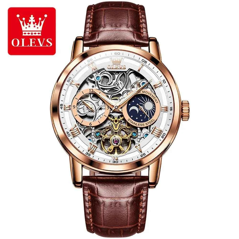 Reloj de lujo OLEVS 6670 - Elegancia y estilo superior para hombres