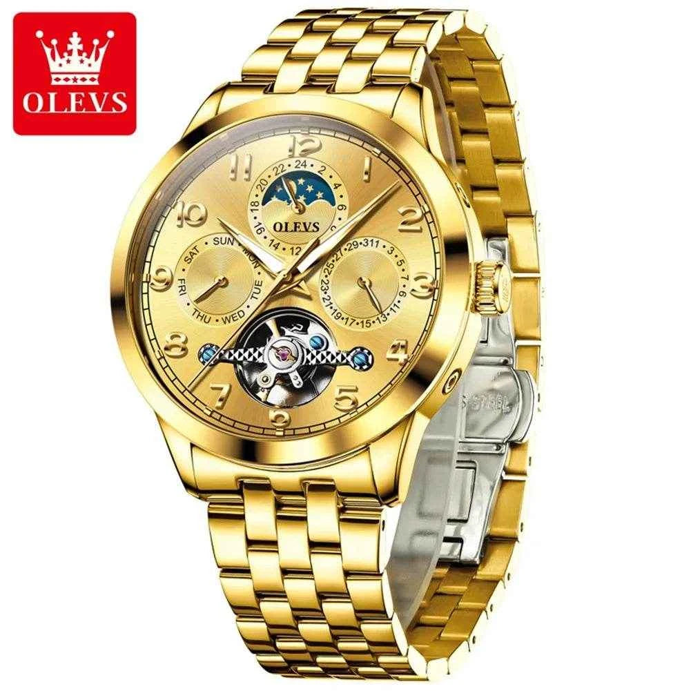 Reloj OLEVS automático para hombre – Elegancia y precisión en tu muñeca