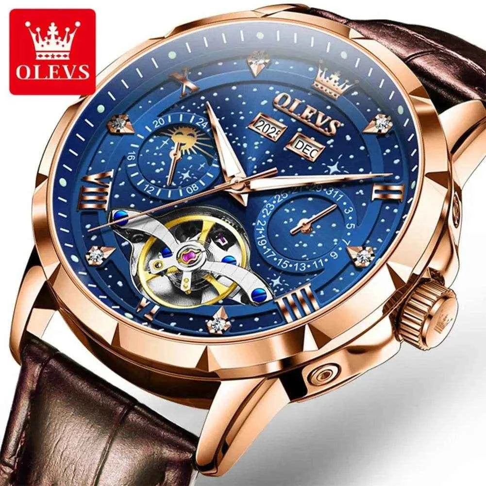 OLEVS 6690 Reloj de lujo para hombre: Elegancia y Precisión en tu Muñeca