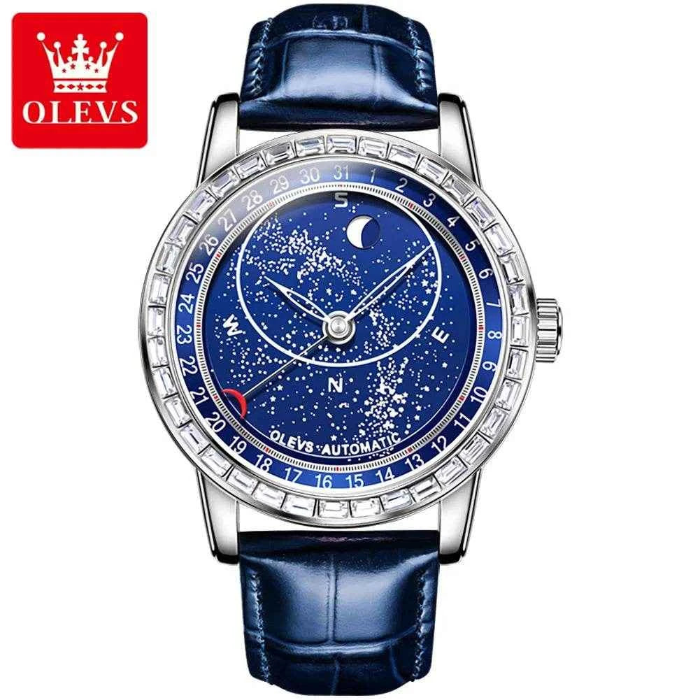 Reloj OLEVS de lujo 9923 para Hombres – Acero Inoxidable y Diseño Elegante
