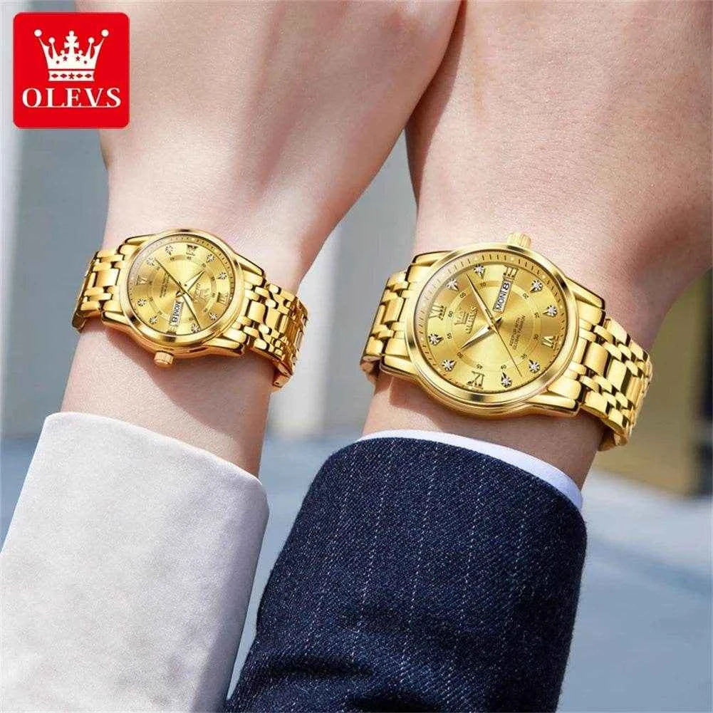 Reloj OLEVS 5513 Automático parejas