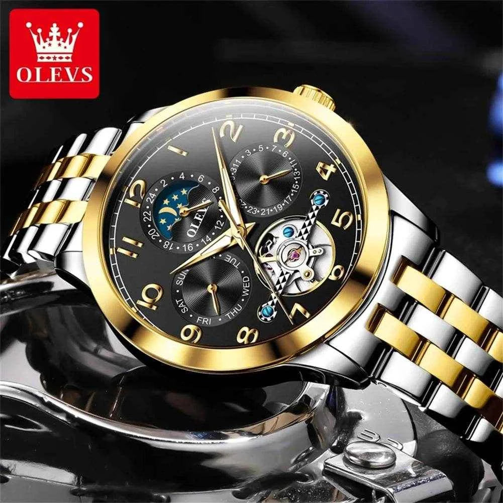 Reloj OLEVS automático para hombre – Elegancia y precisión en tu muñeca