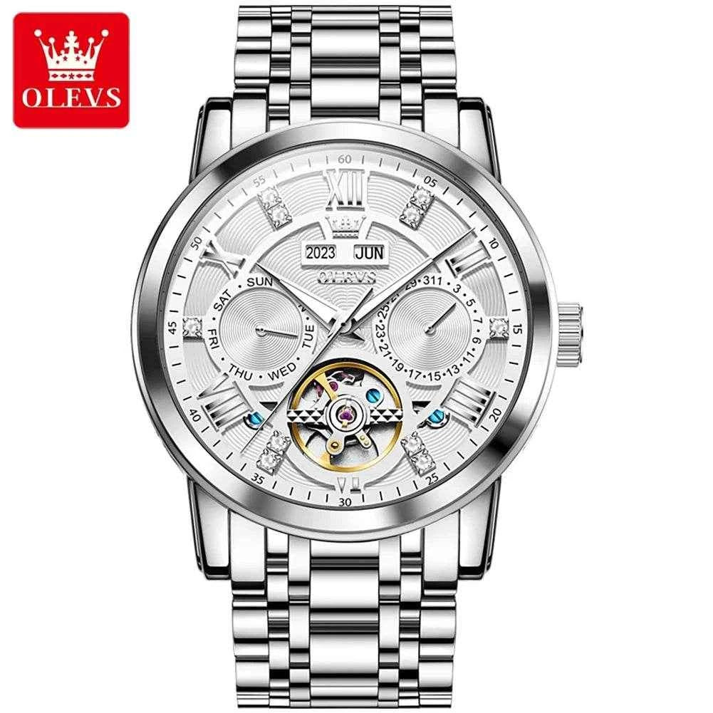 Reloj OLEVS 6701 Hombre – Combinación Perfecta de Elegancia Clásica y Estilo Moderno