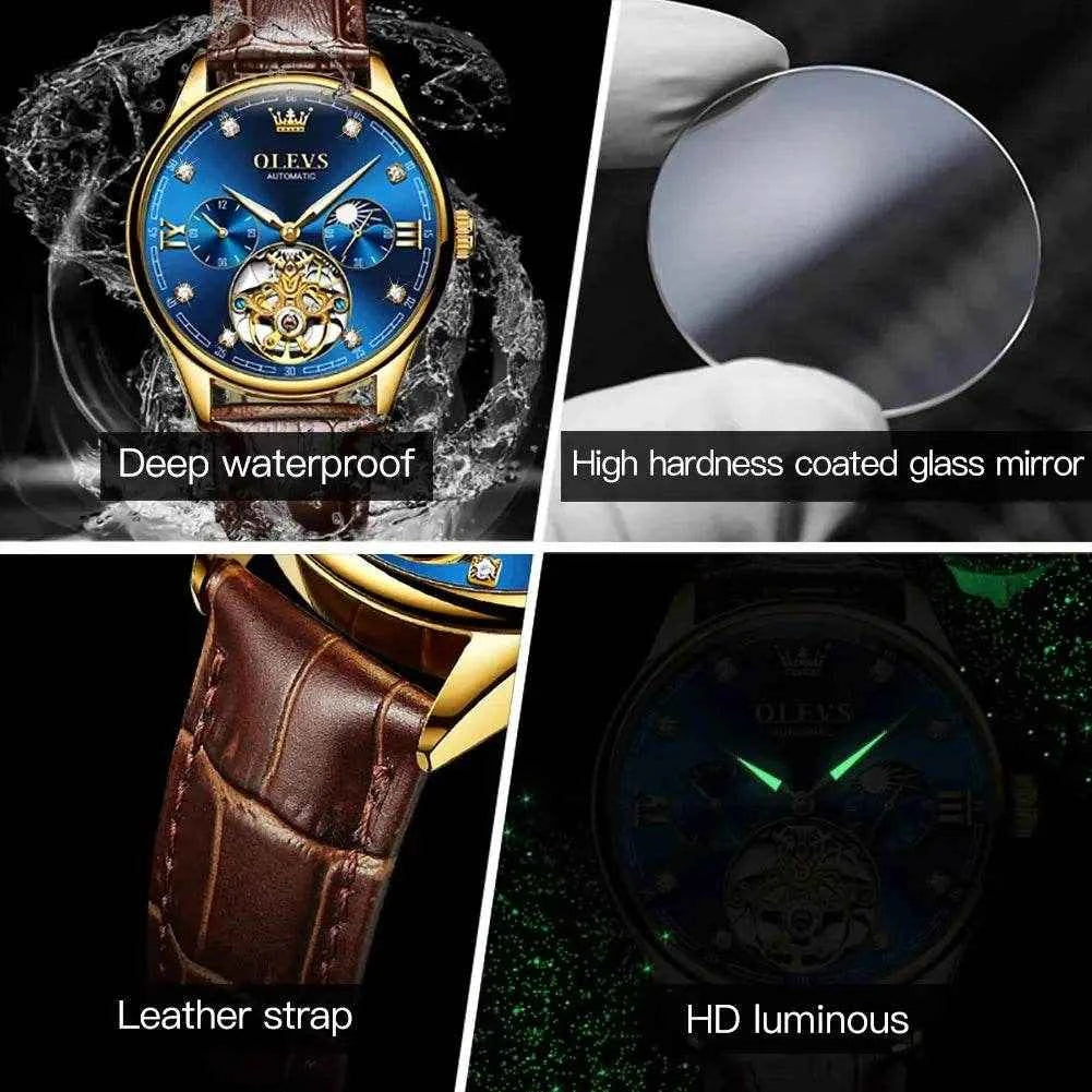 Reloj deportivo OLEVS 3601 hombre: estilo y funcionalidad para el atleta moderno