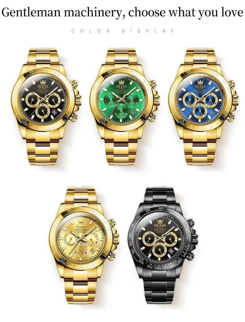 Reloj OLEVS automático hombre 6638 - Elegancia y precisión en cada movimiento