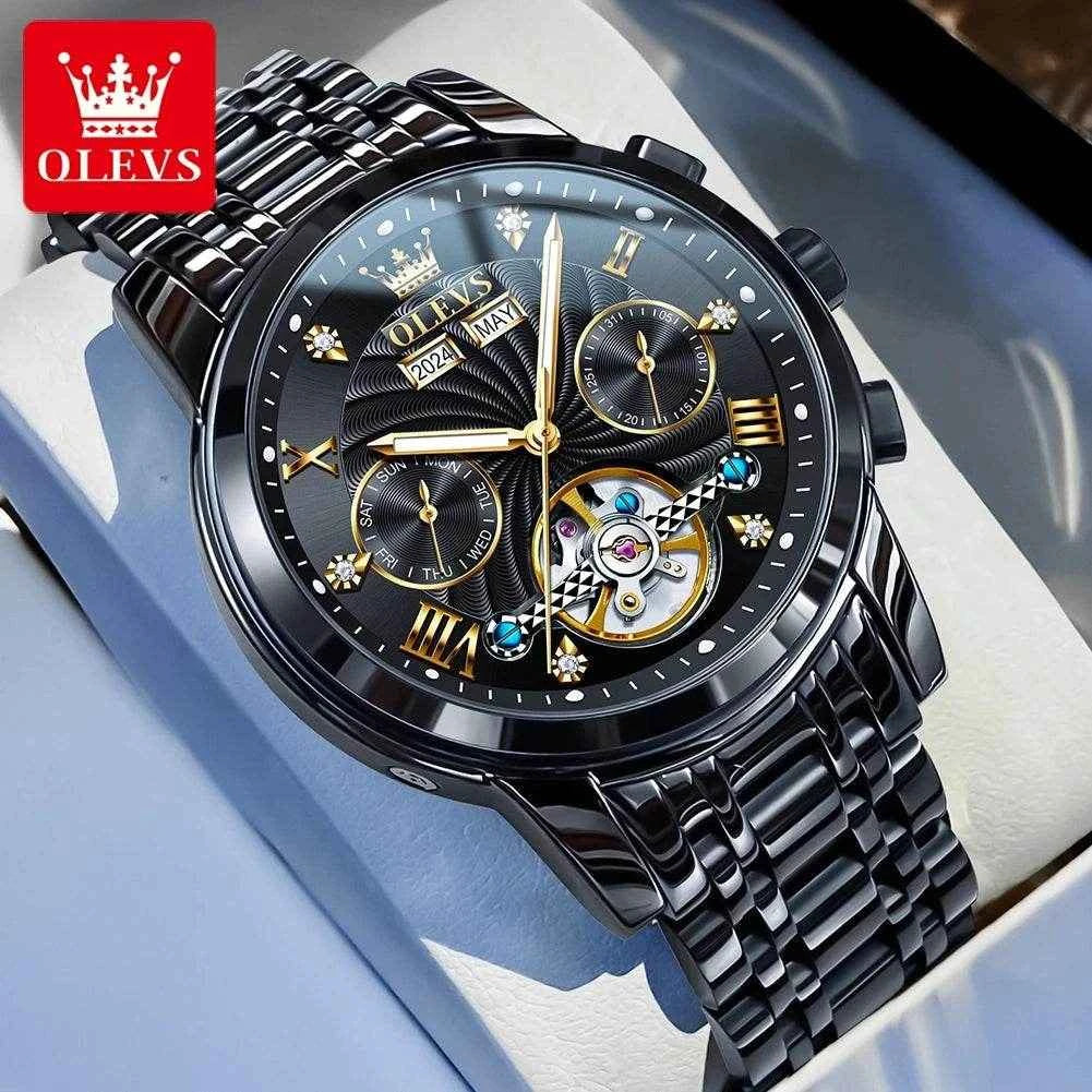 Reloj OLEVS 7088 Hombre Elegante | El Reloj OLEVS Hombre Elegante que Combina Estilo y Precisión