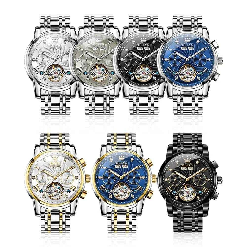 Reloj OLEVS 7088 Hombre Elegante | El Reloj OLEVS Hombre Elegante que Combina Estilo y Precisión