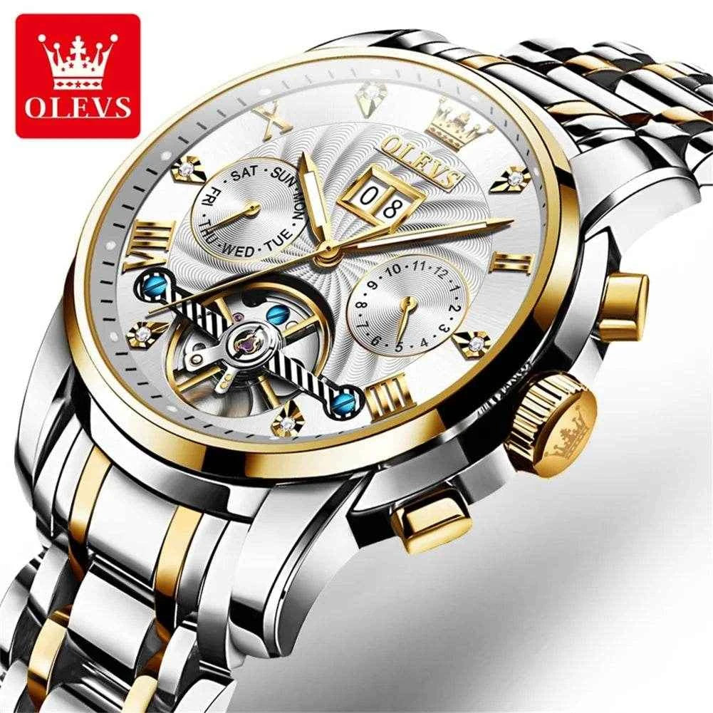 Reloj de lujo hombres OLEVS 9910 - Estilo y Elegancia para Cada Ocasión