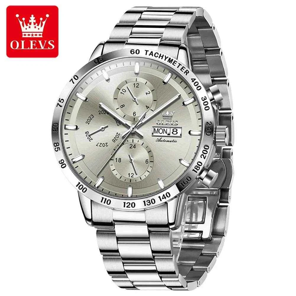 Reloj OLEVS 6683 Hombre Lujo Clásico y Resistente al Agua