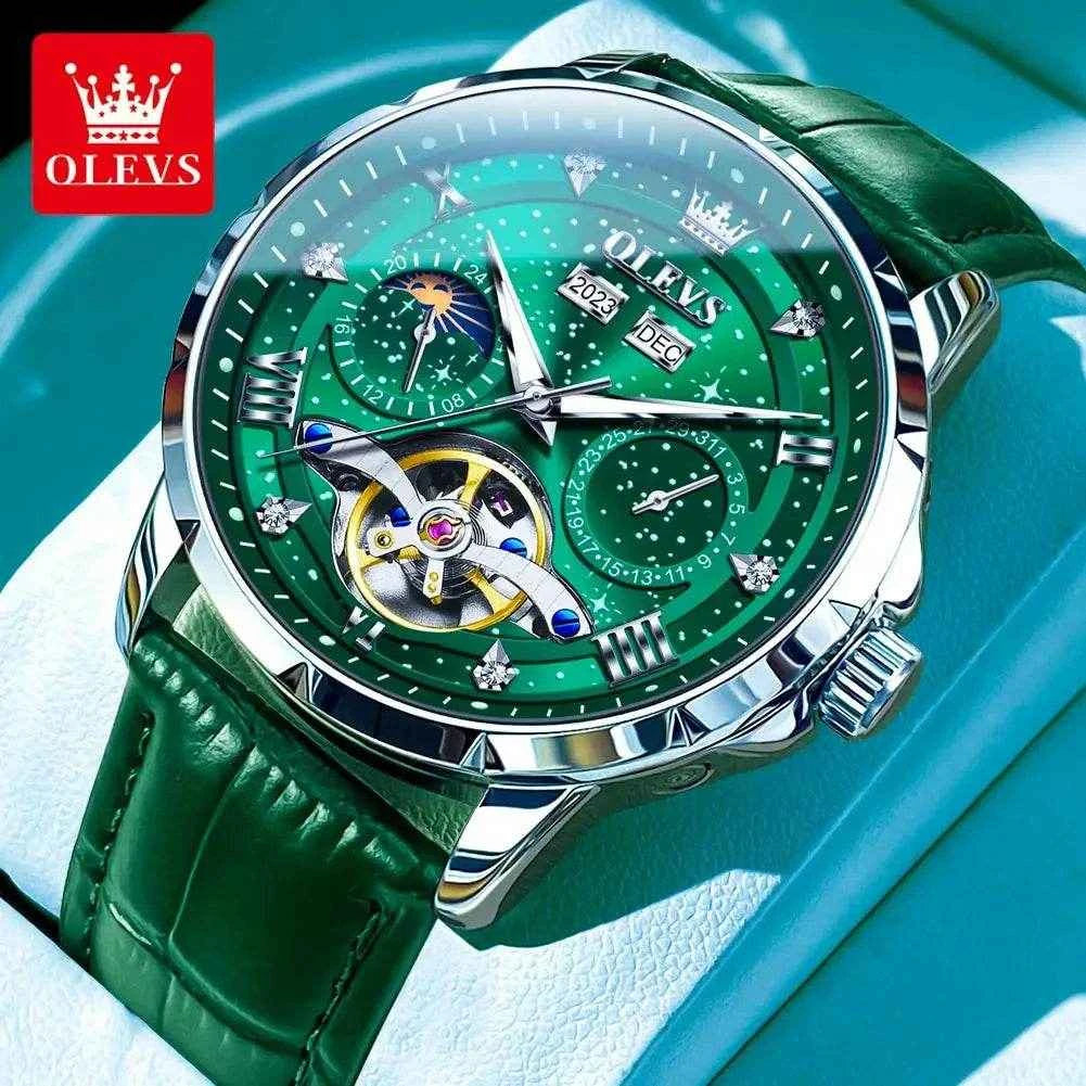 OLEVS 6690 Reloj de lujo para hombre: Elegancia y Precisión en tu Muñeca