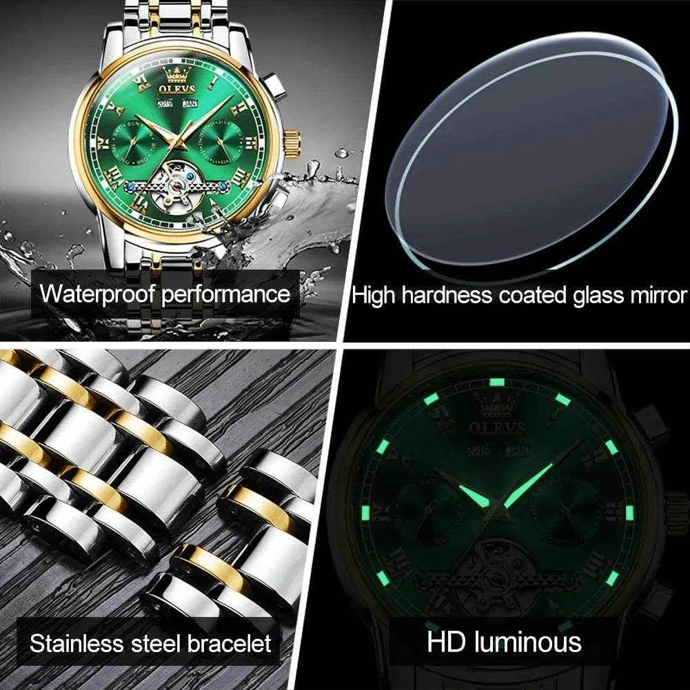 Reloj OLEVS 6607 para Hombres – Elegancia y Estilo Moderno en Tu Muñeca