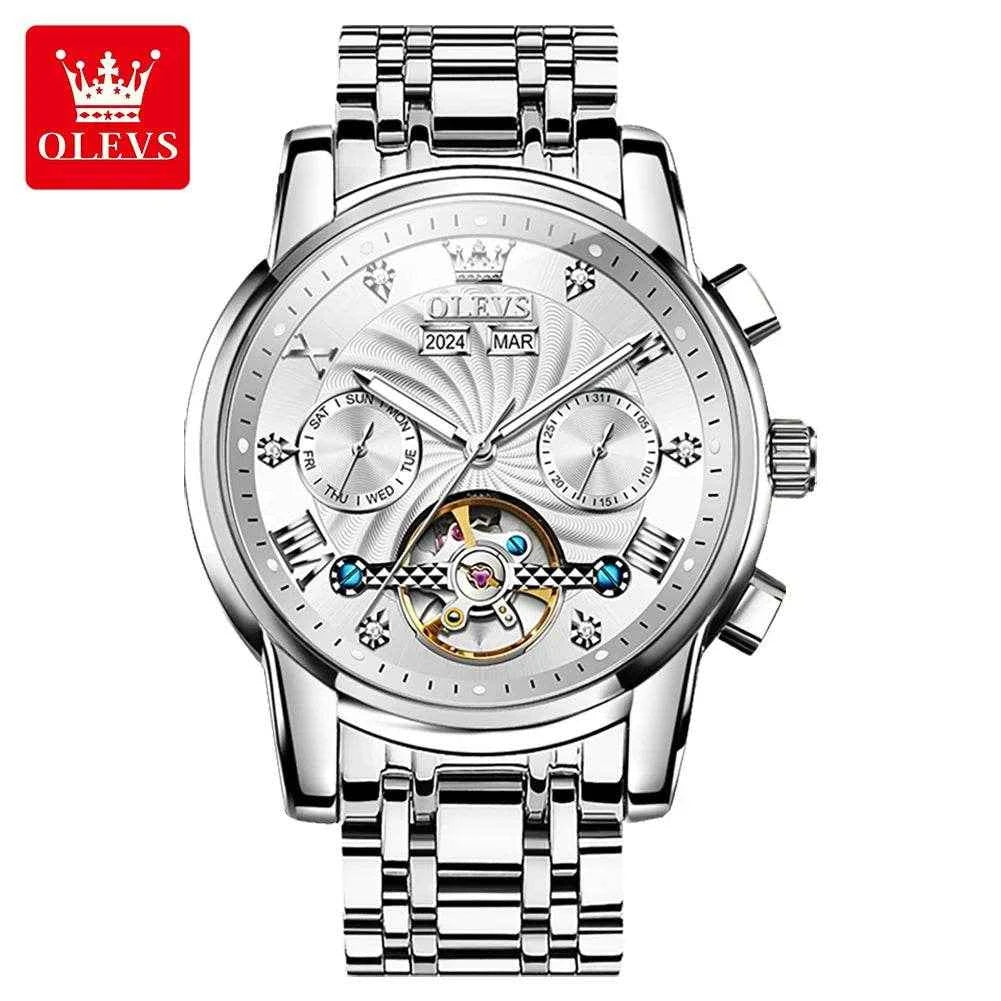 Reloj OLEVS 7088 Hombre Elegante | El Reloj OLEVS Hombre Elegante que Combina Estilo y Precisión