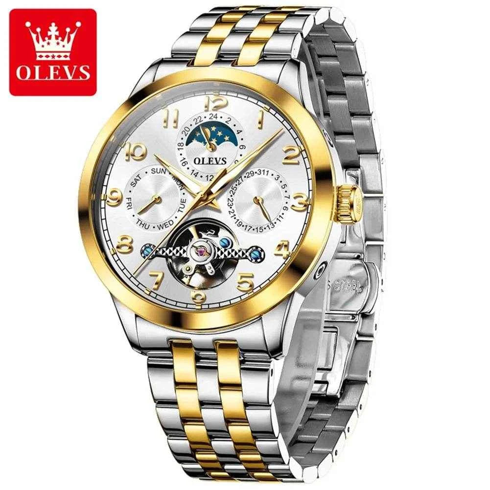 Reloj OLEVS automático para hombre – Elegancia y precisión en tu muñeca