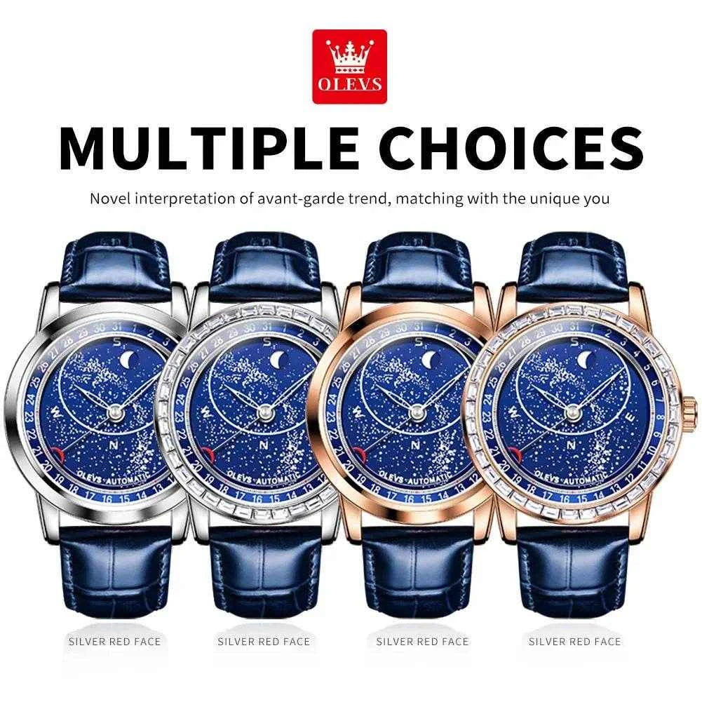 Reloj OLEVS de lujo 9923 para Hombres – Acero Inoxidable y Diseño Elegante