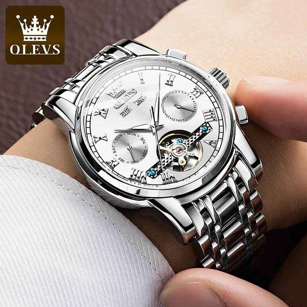 Reloj OLEVS 6607 para Hombres – Elegancia y Estilo Moderno en Tu Muñeca