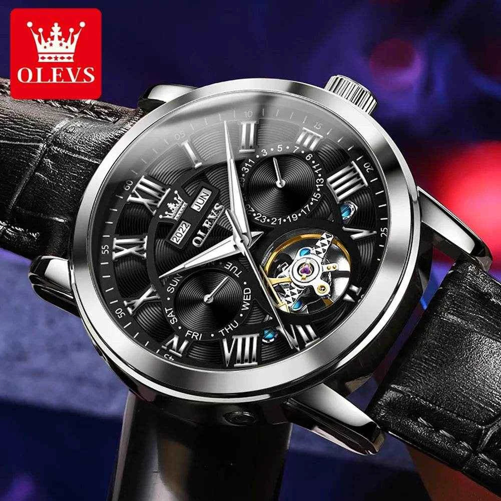Reloj de lujo OLEVS 6668 para hombre - Elegancia y Estilo Atemporal