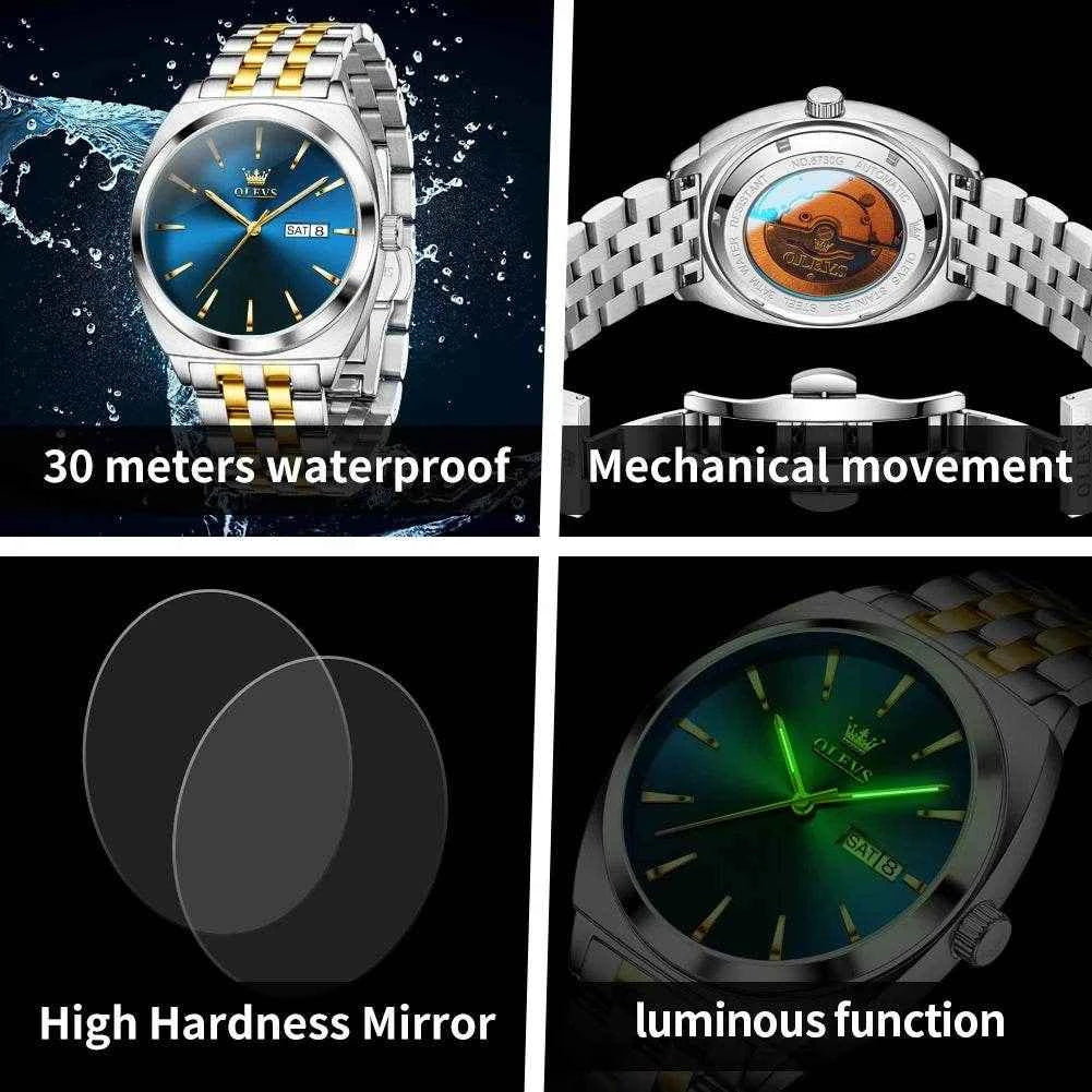 Reloj de Hombre OLEVS 6730 – Reloj de Hombre OLEVS con Elegancia Atemporal