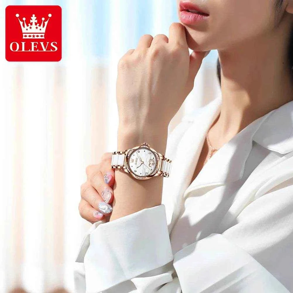 OLEVS 6631 - Reloj Elegante para Mujer de Estilo Sofisticado