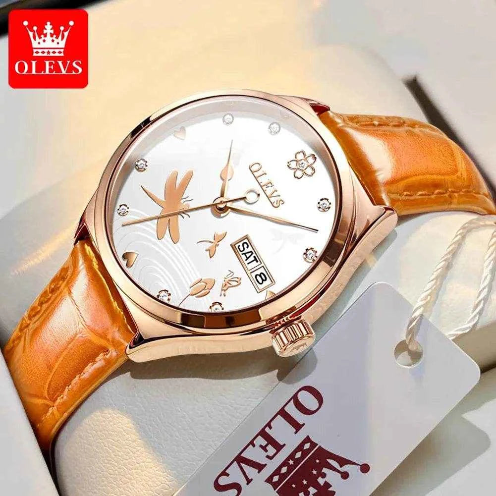 Reloj OLEVS Mujer Acero Inoxidable – Elegancia y Estilo Atemporal para la Mujer Moderna