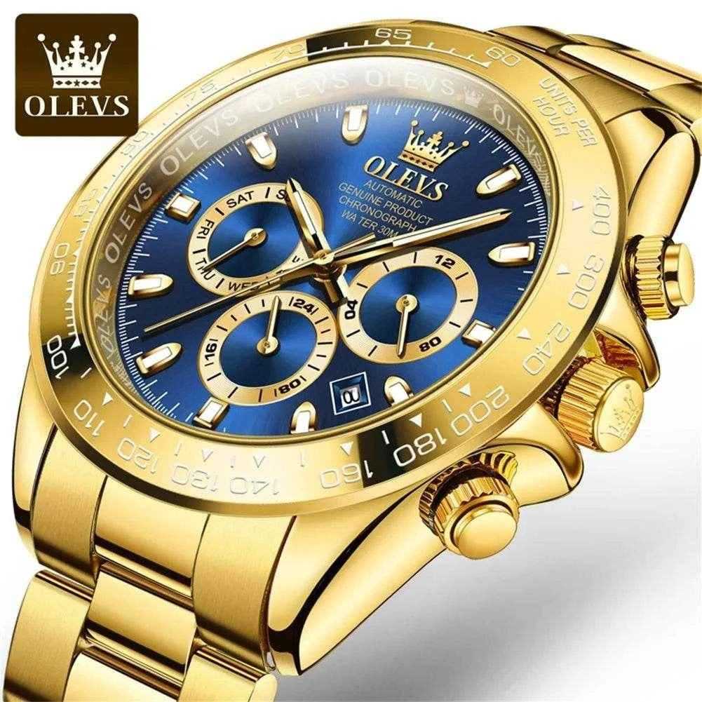 Reloj OLEVS automático hombre 6638 - Elegancia y precisión en cada movimiento