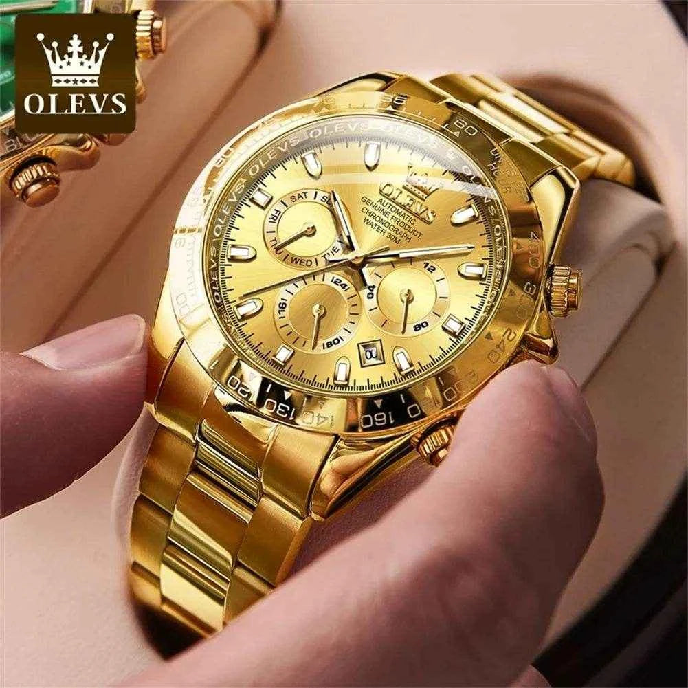 Reloj OLEVS automático hombre 6638 - Elegancia y precisión en cada movimiento