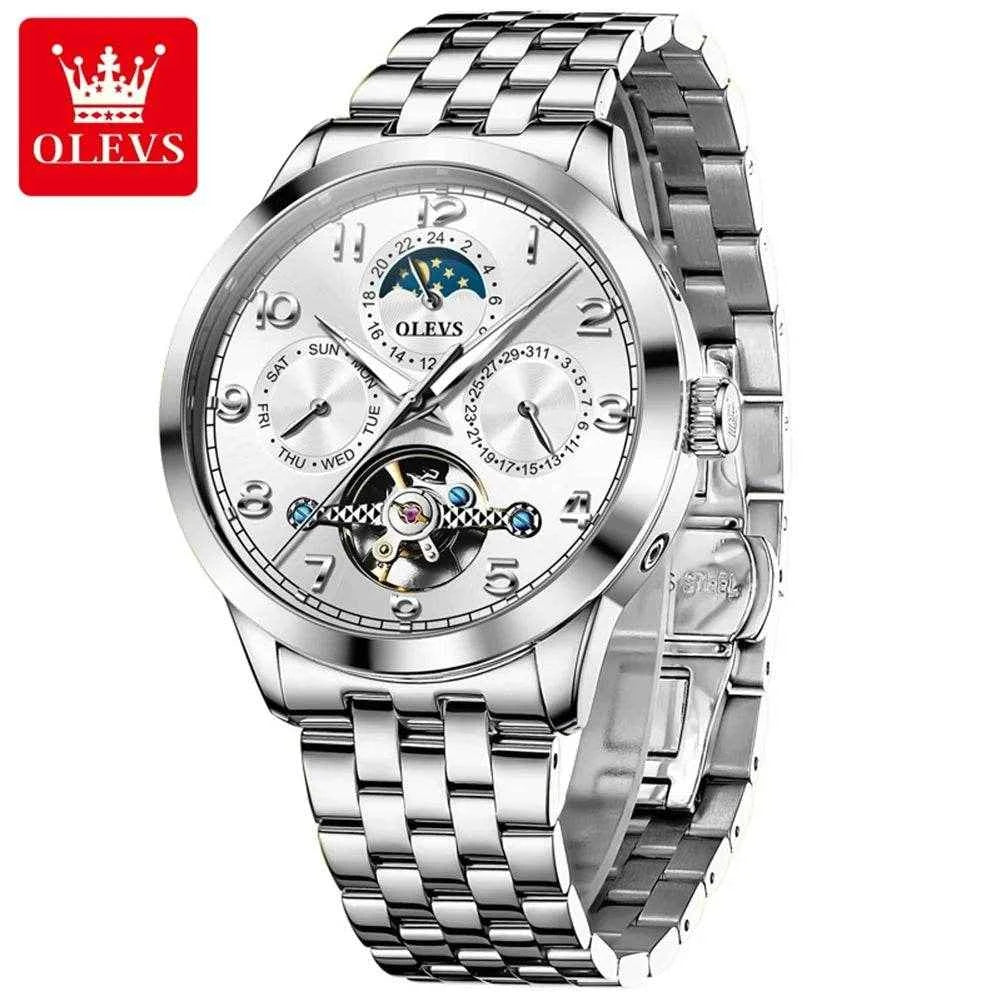 Reloj OLEVS automático para hombre – Elegancia y precisión en tu muñeca