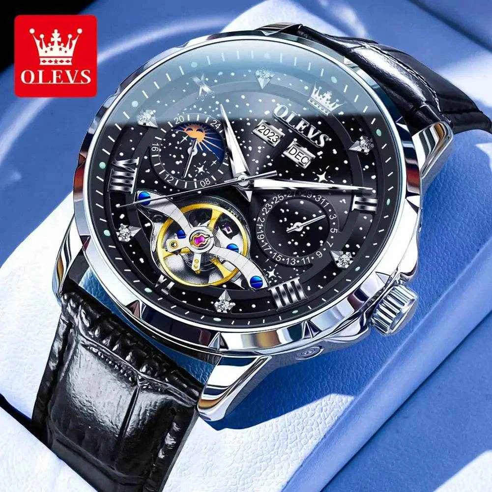 OLEVS 6690 Reloj de lujo para hombre: Elegancia y Precisión en tu Muñeca