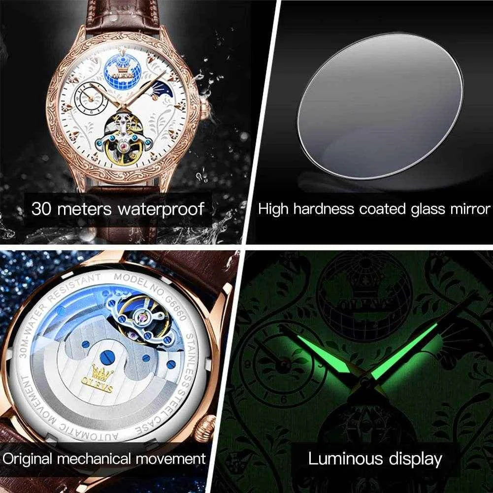 Reloj OLEVS 6660 Acero Inoxidable: Elegancia y Estilo Atemporal