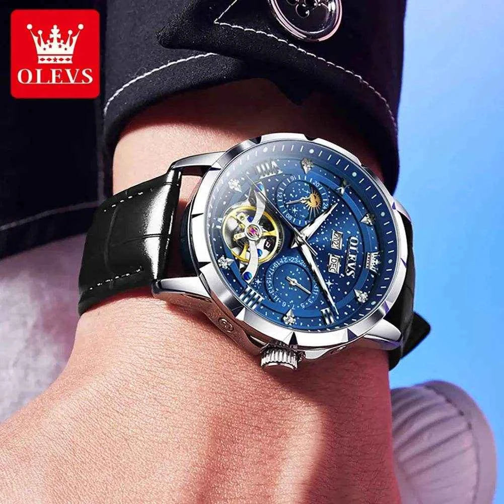 OLEVS 6690 Reloj de lujo para hombre: Elegancia y Precisión en tu Muñeca